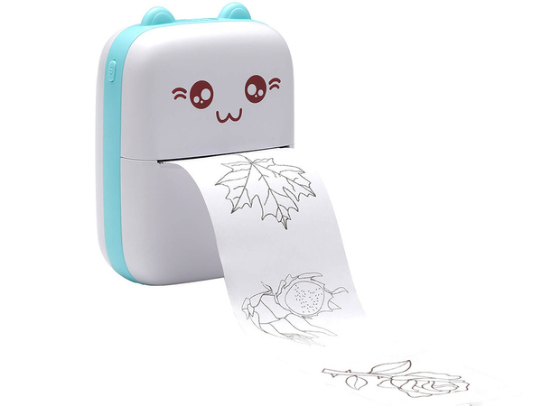 Mini termoprinter traadita kaasaskantav fotomärkmete printer