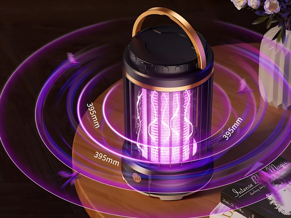 Szúnyogriasztó uv led újratölthető függő rovar lámpa 2 üzemmóddal, fénnyel