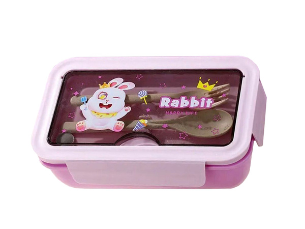 Lunchbox cutie pentru micul dejun container pentru micul dejun pentru școală compartimente tăietori