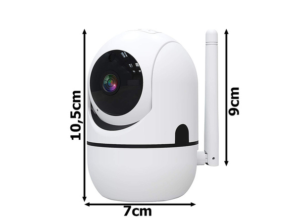 Ip camera wifi electronic nanny swivel hd audio home indoor