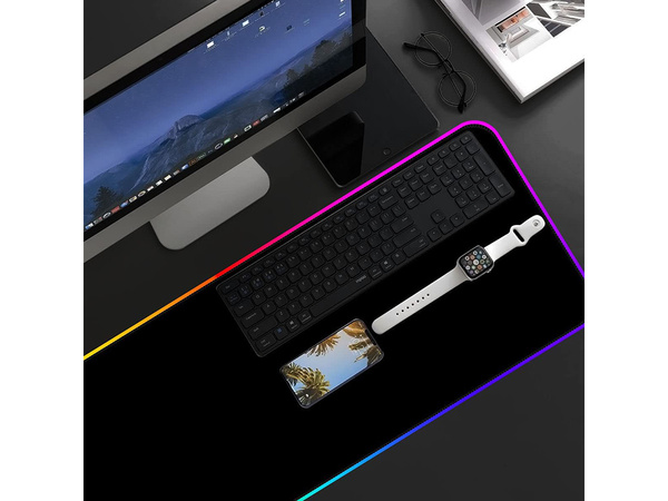 Backlit gaming mouse pad led xxl