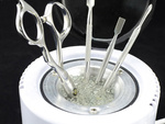 Sterilizators metāla instrumentiem lodīšu lodītes