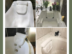 Badekissen mit saugnäpfen home spa kopfstütze soft hook
