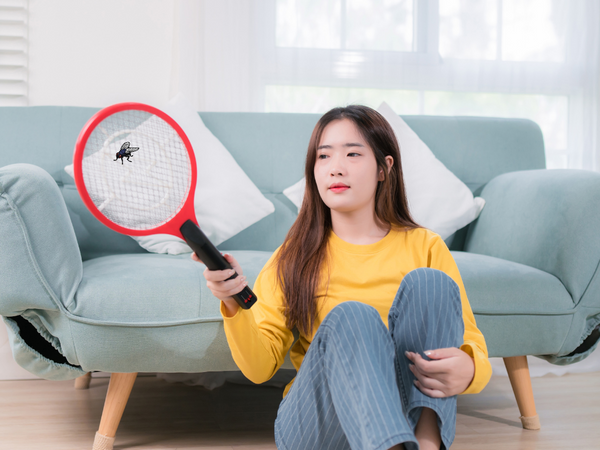 Paleta atrapa moscas eléctrica paquete atrapa moscas mosquitos polillas acum.