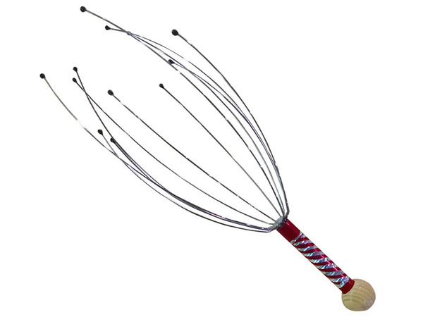 Ayurvedic relaxing hand-held head massager