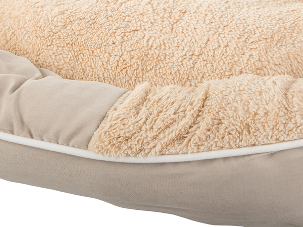 Plyšová posteľ pre psa mäkký vankúš gauč posteľná bielizeň nadýchaná