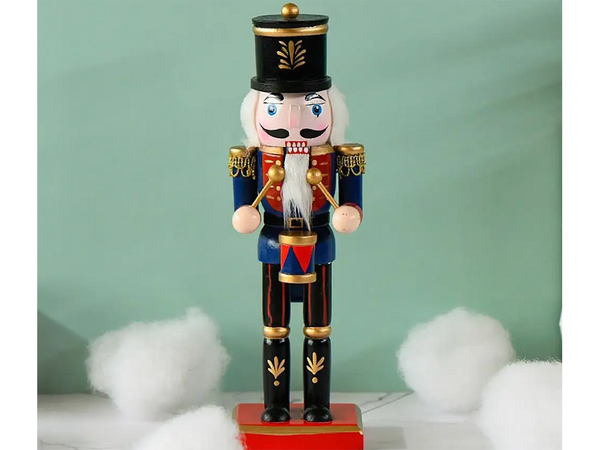 Figurine de noël décorative en bois de soldat casse-noisette cadeau