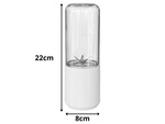 Belaidinis USB maišytuvas su taurele, skirtas kokteiliams, mini maišytuvas, 150 W