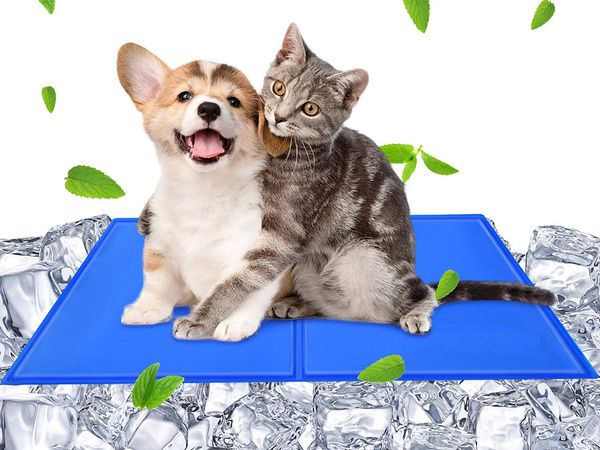 Mata refrigerante para perros gatos gel para piernas 90cm