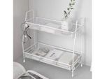 Bucătărie raft bucătărie organizator în picioare două niveluri loft spice rack