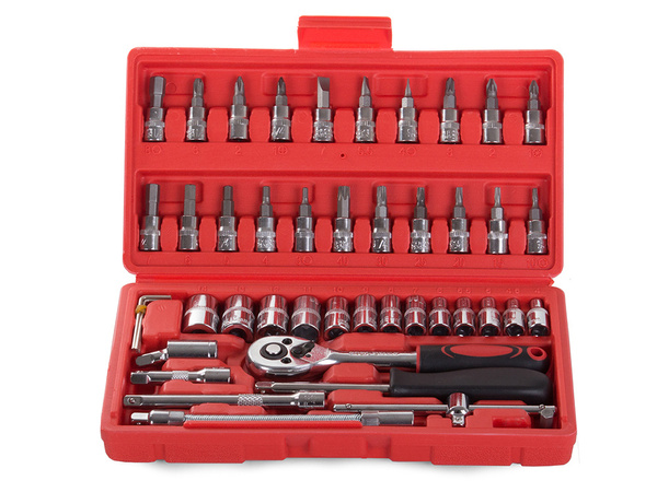 Jeu d'outils douilles clés torx clés allen