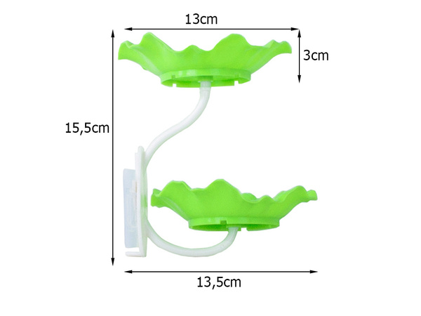 Szappantartó virágos szappantartó lógó konzol