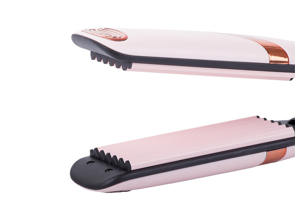 Pince a cheveux ionisation ceramique controle de la temperature ondulations boucles