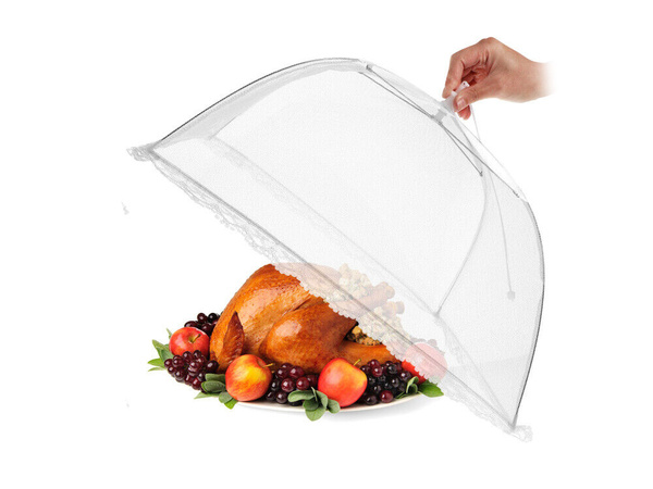 Szúnyogháló fedél élelmiszer gyümölcs grill rovarvédelem 40cm