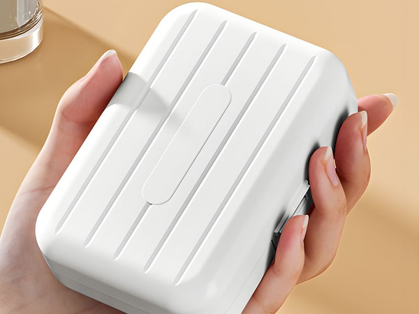 Medicine container tablet organizator capsule 7 compartimente cutie de călătorie