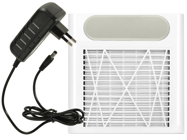 Bagless manicure cassette nail dust collector 80w with filter