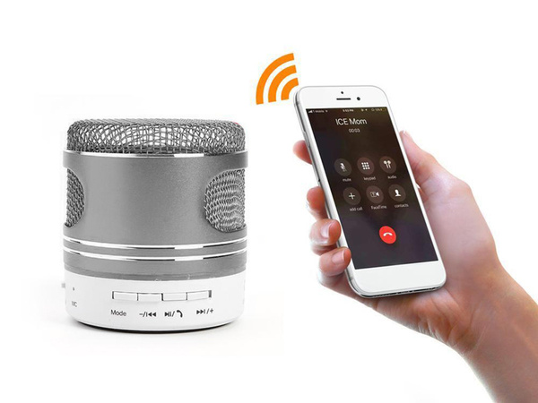 Bluetooth mini wireleless mp3 radio fm usb microsd connector
