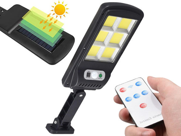 Solar lamp 96 led with dusk movement sensor