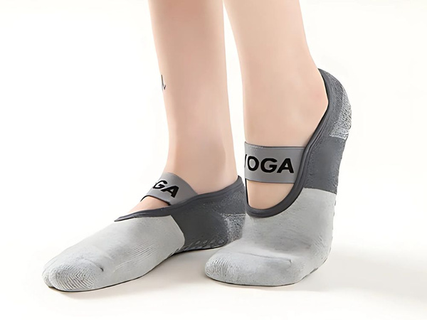 Șosete anti-alunecare yoga meditație bumbac respirabil 36-40