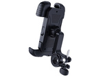 Anti-shock bicycle handlebar phone holder