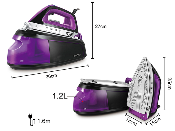 Parní generátor žehličky parní stanice napařovač oděvů 2400w