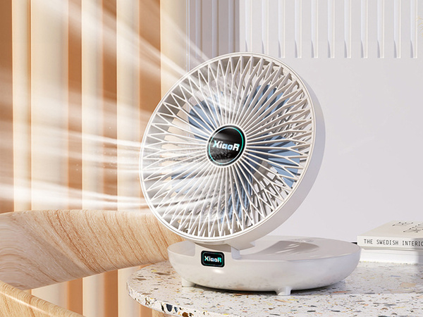 Ventilateur de bureau ventilateur pliable pince de bureau sans fil debout