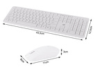 Tastatură și mouse set mouse wireless silent numeric usb