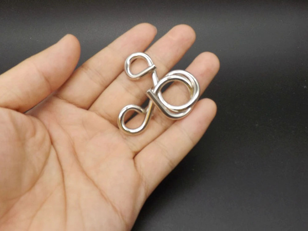 Loģikas puzles metāla puzles komplekts