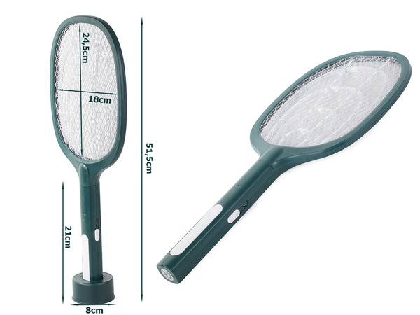 Elektryczna łapka packa na muchy owady lampa uv