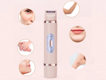 Tondeuse épilateur pour le visage des femmes rasoir bikini pour le corps 2en1