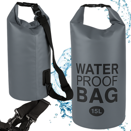 Wasserdichte tasche 15l wasserdichte tasche für kajak wandern rucksack