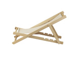 Chaise longue en bois chaise de plage chaise de jardin pliante coussin de plage