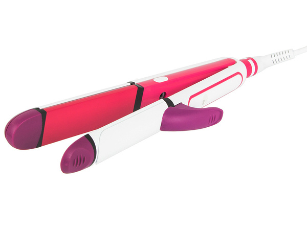 Curling iron straightener crimper 3in1 curls