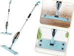 Plochý mop s roztřesávacím stříkadlem rolling solid spray 3x microfibra coats