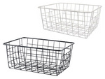 Altillo cesta de alambre altillo organizador de metal para cocina para fruta espacioso