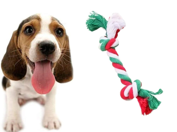 Satz von hundespielzeug hund kauen tugger 3 stück mix spielzeug urlaub geschenk