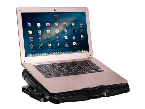 Laptop kühlkissen led einstellbar mit usb-anschluss