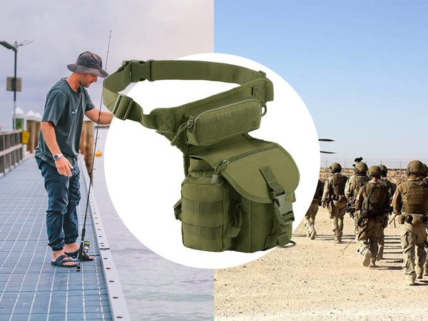 Șold pouch picior sac militar tactic capacious militare rinichi