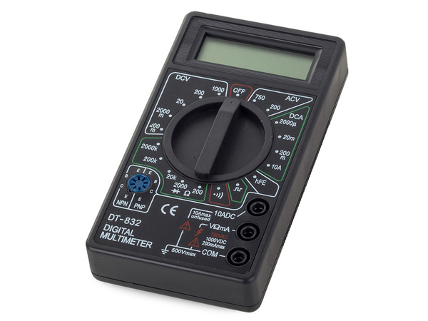 Multimètre testeur numérique avec signal lcd