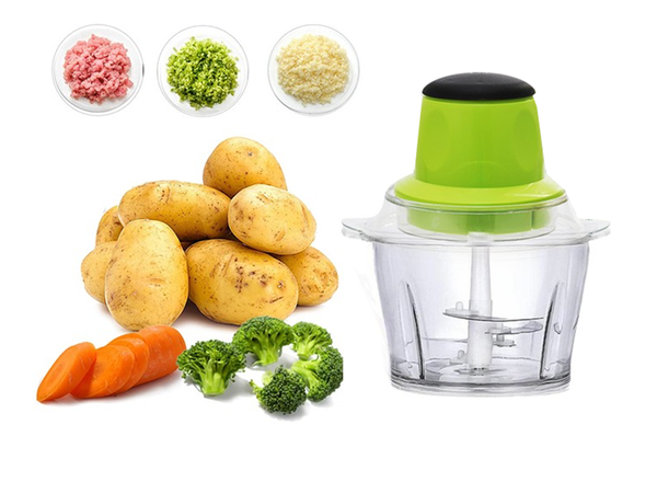 Elektriskais smalcinātājs dārzeņu smalcinātājs gaļas griezējs