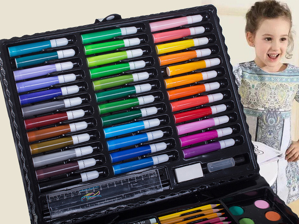 Umelecká súprava na maľovanie v kufríku 150 ks