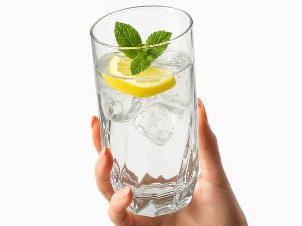 Set de 6 pahare înalte și drepte pentru băuturi reci, 340 ml