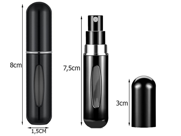 REISEZERSTÄUBER MIT PARFÜMZERSTÄUBER FLAKON 5ML PARFÜMSPENDER