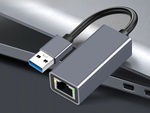 Adaptér usb typ a ethernetový adaptér sieťová karta lan rj45 100mb