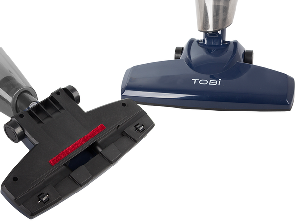 Aspirador vertical manual sin bolsa con cable 2 en 1 filtro hepa 1200 w