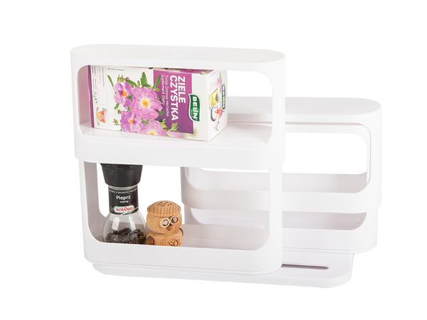 Organizator de condimente de bucătărie pentru containerul dulapului