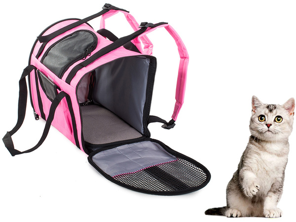 Bolsa de transporte transportín para perros mochila para gatos