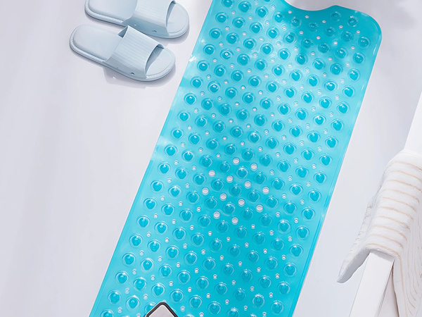 Anti-rutsch-badematte duschmatte groß 100x40 matte gummi