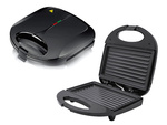 KENYÉRPIRÍTÓ GRILLSÜTŐ PANINI TORTILLA SZENDVICSEKHEZ TAPADÁSMENTES 750W