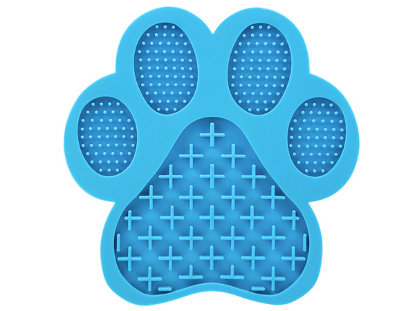 Anti-stressz tálca nyalószőnyeg kutyapofa számára